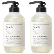 제이멜라 인 프랑스 퀸 5 헤어 샴푸 자스민 파우더향, 2개, 500ml