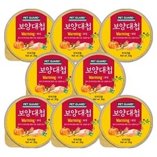 보양대첩 전연령 강아지 워밍 캔, 닭, 30g, 8개