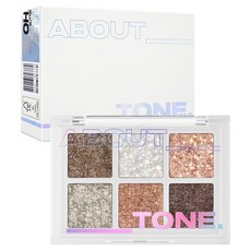 AboutTone Oh My 亮片Pop眼影, 01 OH:STUNNER, 1個