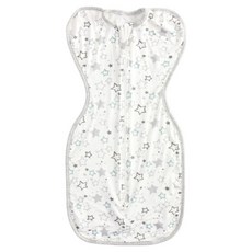 OhBabyLying 夏季薄款蝶形包巾, 灰色小星星