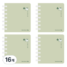 ibis 膠裝左翻筆記本 貓咪, 16個, 混合色