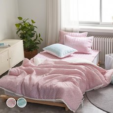 Florence人造纖維夏季薄被枕套組