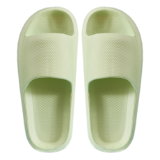 LIFE LANCE 減震降躁EVA客廳辦公室室內緩震拖鞋, 綠色, 1雙