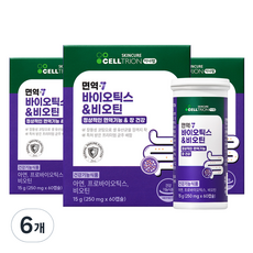 이너랩 면역 7 바이오틱스 엔 비오틴 유산균, 60정, 6개