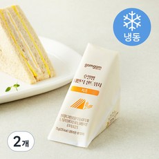 곰곰 호밀빵 대만식 샌드위치 치즈 (냉동), 73g, 1개입, 2개