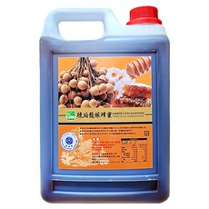彩花蜜 台灣琥珀龍眼蜂蜜 低溫技術鎖住營養, 3kg, 1桶