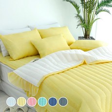 스코홈 심쿵 시어서커 침구 세트