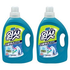 SUGAR BUBBLE Bubble One Shot雙倍行動液體洗衣精 正裝, 3L, 2瓶