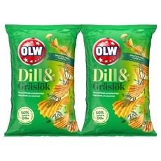 OLW 蒔蘿香蔥洋芋片, 175g, 2包