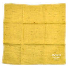 kontex MOKU 方巾五入組, 28cm x 28cm, 100%棉, 鵝黃色, 1組