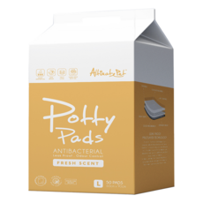 Altimate Pet 粉安心抗菌尿墊 多層設計 防漏 清新香氣, L(60 x 90cm), 50片, 1包