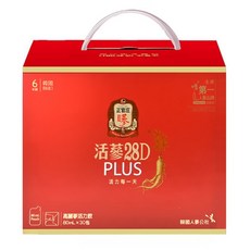 正官庄 活蔘28D PLUS禮盒, 30包, 80ml, 1盒