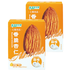 義美生機 香脆杏仁 蒜味, 180g, 2盒