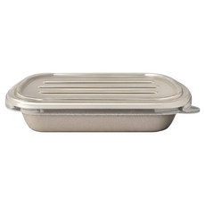 Bloom at home 牛皮紙長方形單格包裝容器組 750ml, 20套