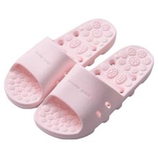 Boni-tori 足部按摩指壓拖鞋 粉彩 230, 粉紅色, 1個
