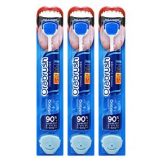 오라브러쉬 혀클리너 블루 + 보관캡, 30g, 3개