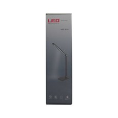 折疊式LED檯燈 Qi無線充電款 21-002-BK1, 黑色, 1個