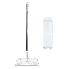 월드크린 띵크픽 톡톡 밀대걸레 + 정전기 청소포 대형 80p, 1세트