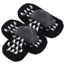 Momo Monster Moisturizing Gel 保濕襪 黑色襪子套組, 2組, 1組