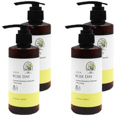 LALA ROSE DAY 第2代女性芳香私密處護理清潔凝露 依蘭香, 200ml, 4瓶