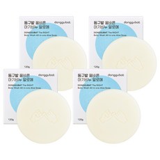 donggubat 正直的嬰兒肥皂 蘆薈, 100g, 4個