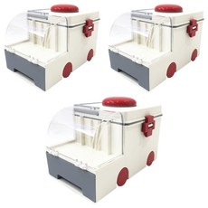 MAME 救護車急救箱 灰色手柄 M0123, 3個