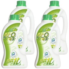 액큐 초고농축 원액 세제, 4개, 1L