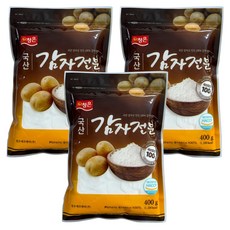 Cheongeun F&B 馬鈴薯澱粉, 400g, 3個