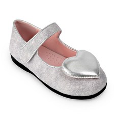 bimbobimba 女童閃亮愛心瑪莉珍鞋