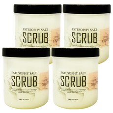 ESTESOPHY 葡萄柚鹽身體磨砂膏, 1000g, 4個