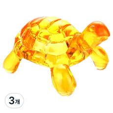 타미나요 시원한 바디 지압 마사지기 터틀 12 x 9 x 7.5 cm 114g, 골드, 3개