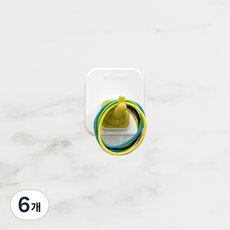 Silibath 匹諾曹多功能衣架, 白色, 6個