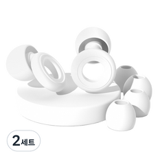 Monrico 隔音助眠矽膠防噪音耳塞 2入組 白色, 2套