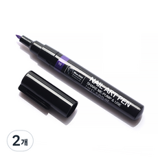 마켓에이 네일 드로잉데코 아트펜, 10 네이비, 2개