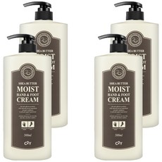 시투와이 네츄럴 아일랜드 쉐어버터 핸드 앤 풋 크림, 500ml, 4개