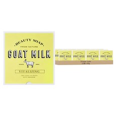 Shower mate 山羊奶皂 溫和清潔 保持皮膚水分 滋養活化肌膚 適合敏感肌膚, 90g, 12個