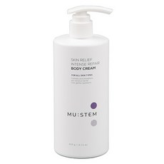 Mu Stem Skin Relief Intense Repair身體乳霜, 1個, 400g