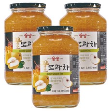 꽃샘 꿀모과차, 1kg, 3개
