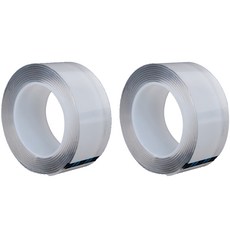 強力矽膠透明雙面膠帶5cm x 3m, 2個