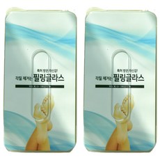 WIDIO 去角質玻璃搓板, 1入, 2個