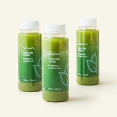 올가니카 그린케어 과채주스, 190ml, 3개