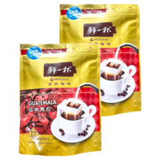 鮮一杯 瓜地馬拉濾掛咖啡 中焙 花香奶油紅茶焦糖風味, 11g, 12包, 2袋