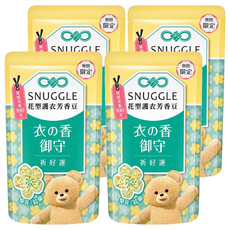 熊寶貝 花型護衣芳香豆 梨花與鈴蘭香氣 五效 持香清新柔順亮麗保護, 280ml, 4包