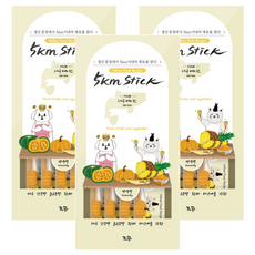 Chogong 朝貢 Stick 營養蔬果肉泥 犬貓用 單條包裝 葉黃素, 鱈魚, 56g, 3袋