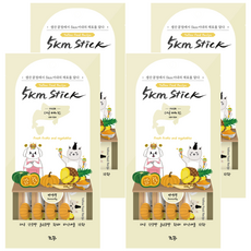 Chogong 朝貢 Stick 營養蔬果肉泥 犬貓用 單條包裝 葉黃素, 鱈魚, 56g, 4袋