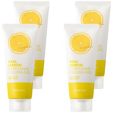 팜스테이 리얼 레몬 딥 클리어 필링 젤, 100ml, 4개