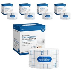 아텍스 메디랩소프트픽싱롤 부직반창고, 1개입, 5개