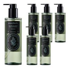 essenherb 茶樹控油深層卸妝油, 300ml, 6瓶