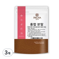 인차 홍합분말, 200g, 3개