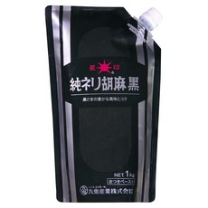 九鬼 星印純胡麻醬SP 黑色, 1kg, 1包